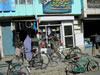 Bikes in front of store